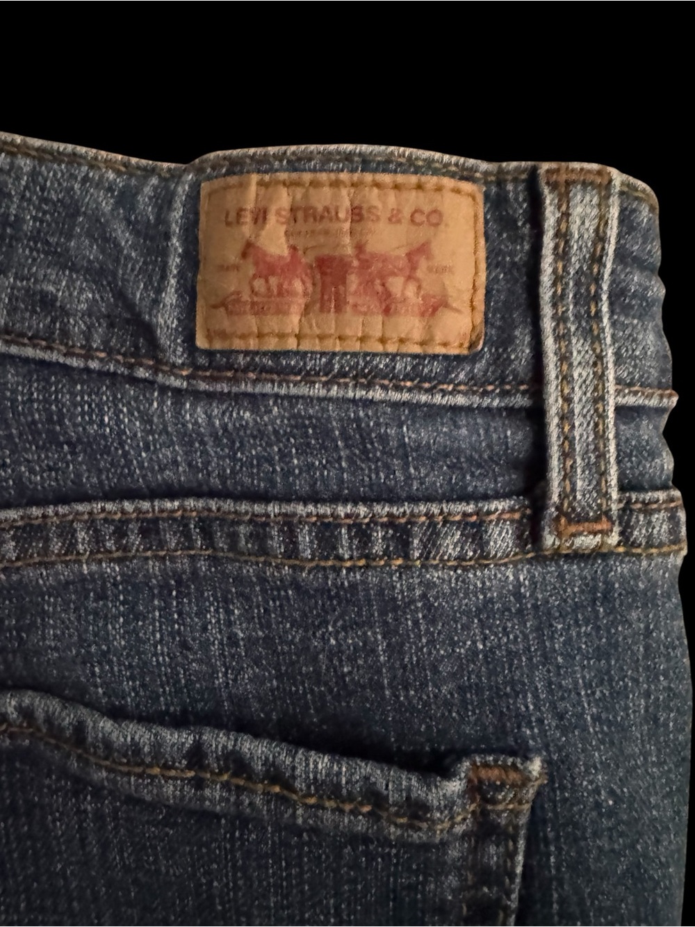 Levi’s 518 Superlow Bootcut Jeans Women’s 11 Medium Wash Stretch Denim - Picture 3 of 9